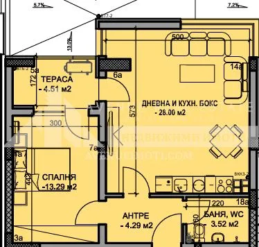БЕЗ КОМИСИОННА, кв. Кючук Париж, Пловдив, 77 м²