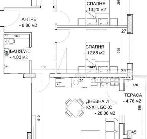 Продава 3-стаен, Младежки Хълм Пловдив, 135210€, 98 м²