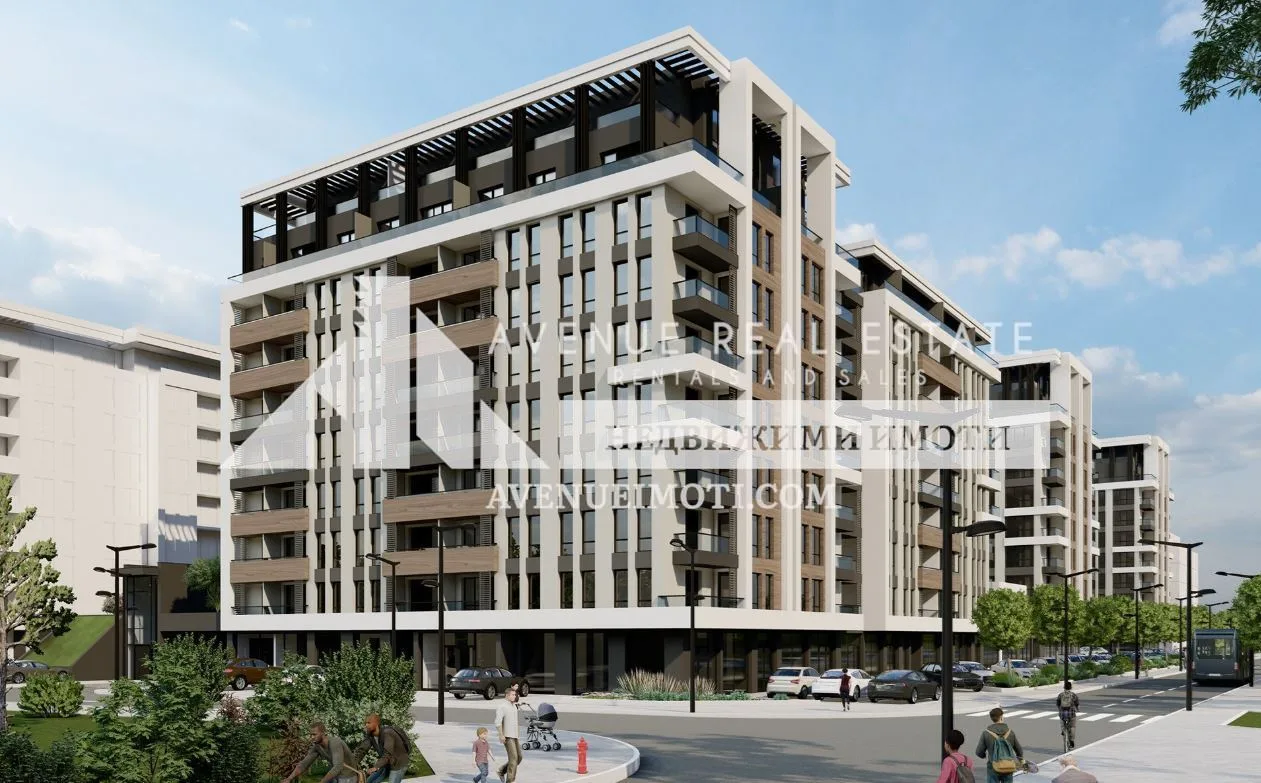 БЕЗ КОМИСИОННА! Двустаен апартамент в кв. СМИРНЕНСКИ, гр. Пловдив!, 79 м²