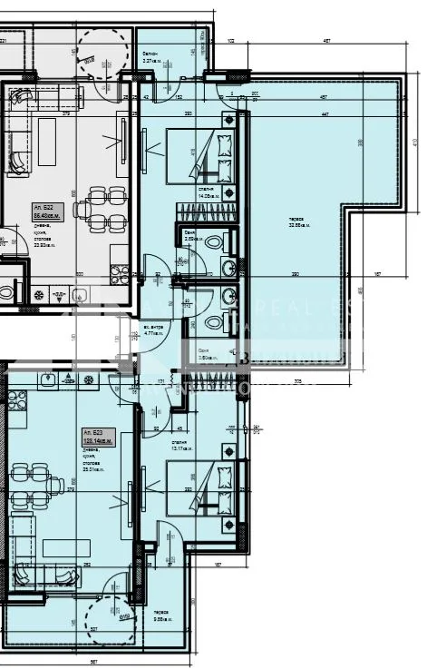 Само 925 €/кв.м за Тристаен апартамент в Пловдив!, кв. Смирненски, 142 м²